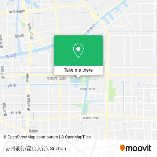 苏州银行(昆山支行) map
