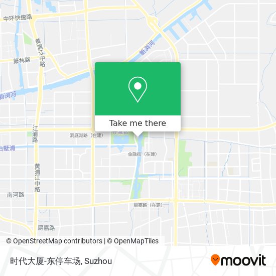 时代大厦-东停车场 map