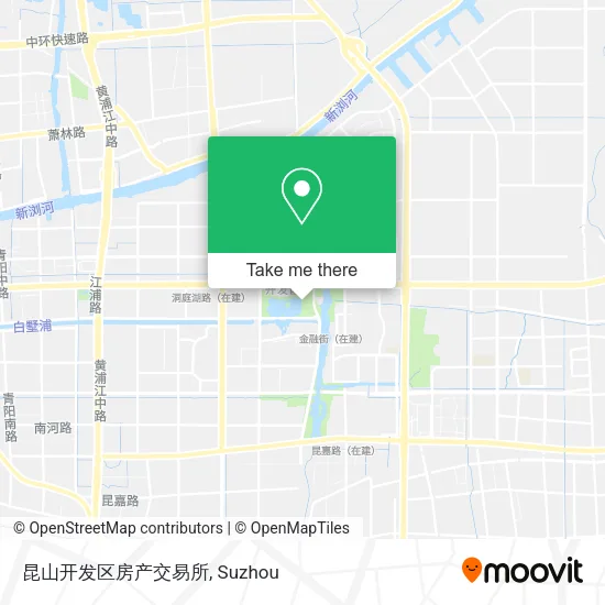 昆山开发区房产交易所 map