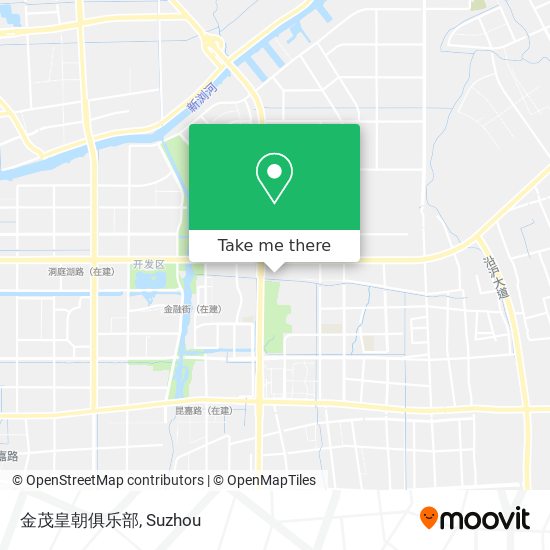 金茂皇朝俱乐部 map