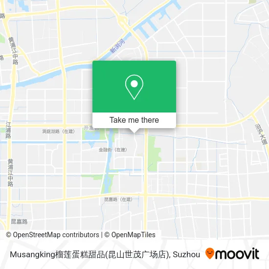 Musangking榴莲蛋糕甜品(昆山世茂广场店) map