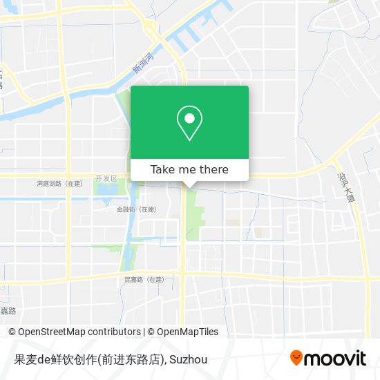 果麦de鲜饮创作(前进东路店) map