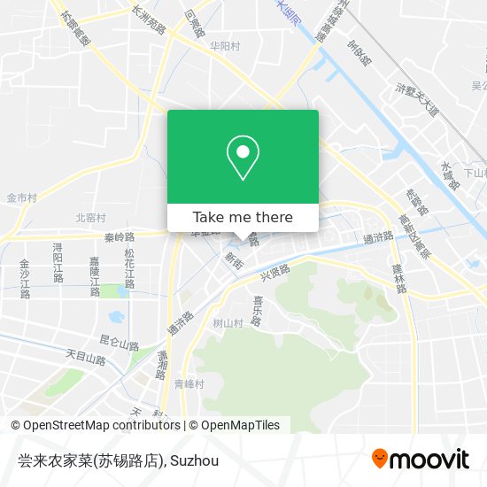 尝来农家菜(苏锡路店) map
