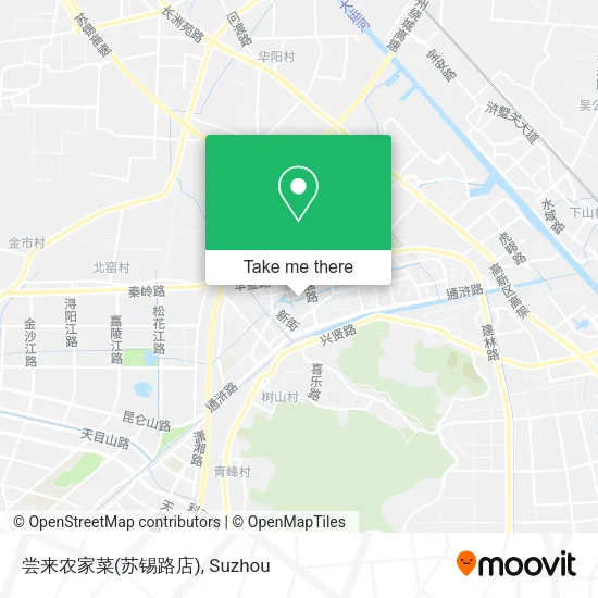 尝来农家菜(苏锡路店) map