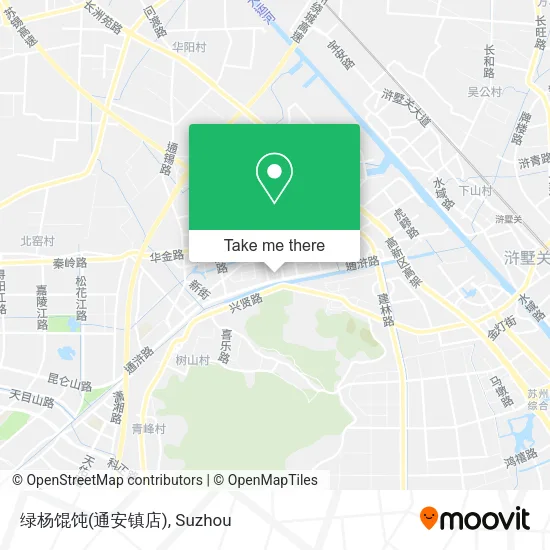 绿杨馄饨(通安镇店) map
