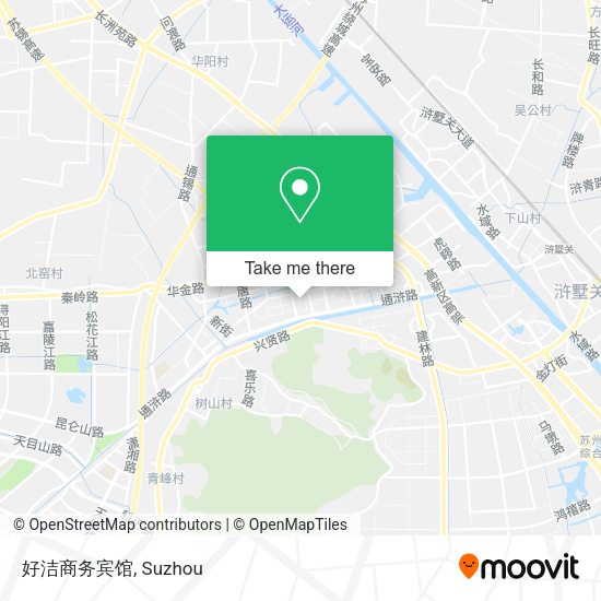 好洁商务宾馆 map
