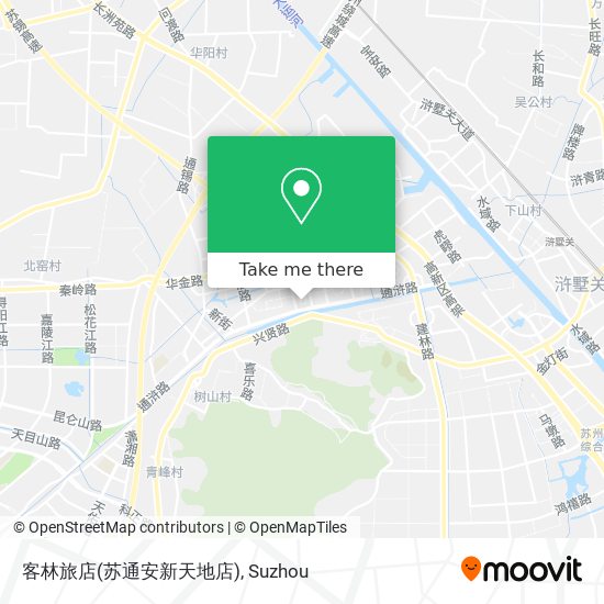 客林旅店(苏通安新天地店) map