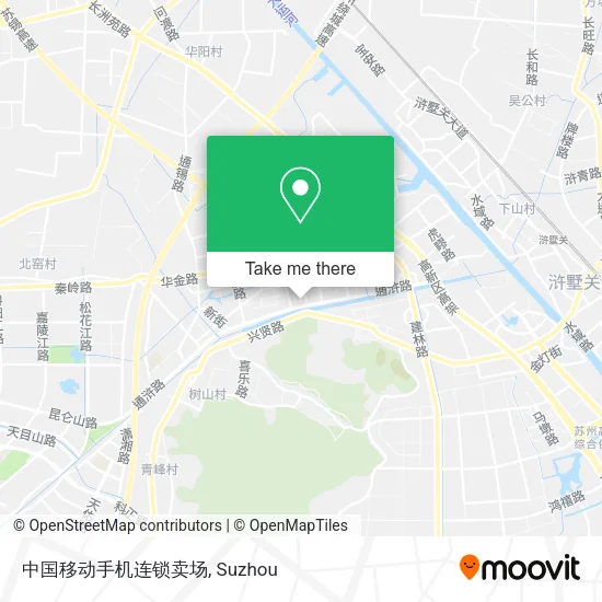 中国移动手机连锁卖场 map