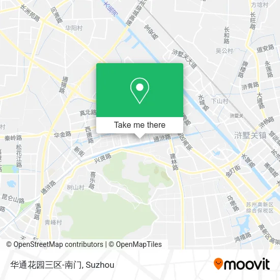 华通花园三区-南门 map
