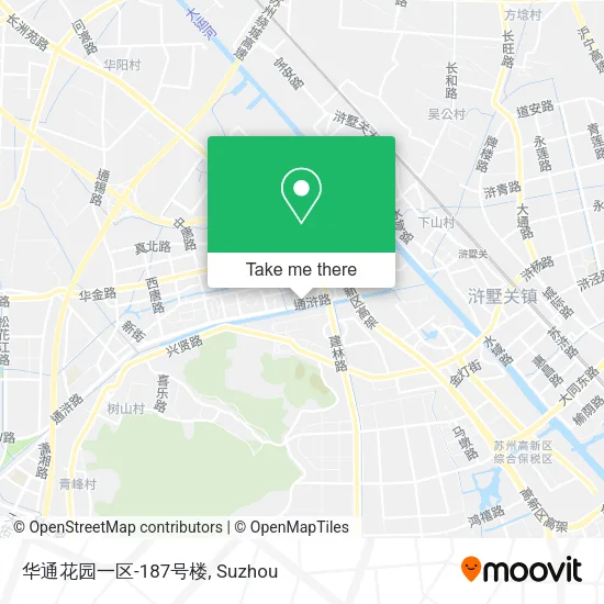 华通花园一区-187号楼 map