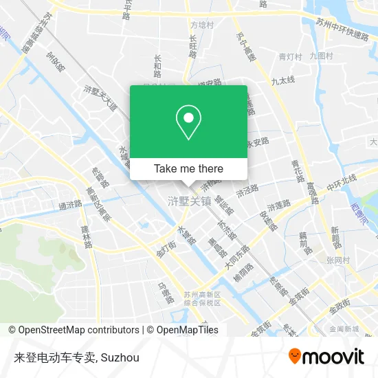 来登电动车专卖 map