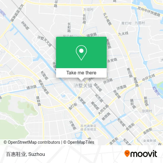 百惠鞋业 map