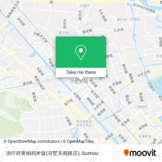 润仟祥黄焖鸡米饭(浒墅关南路店) map