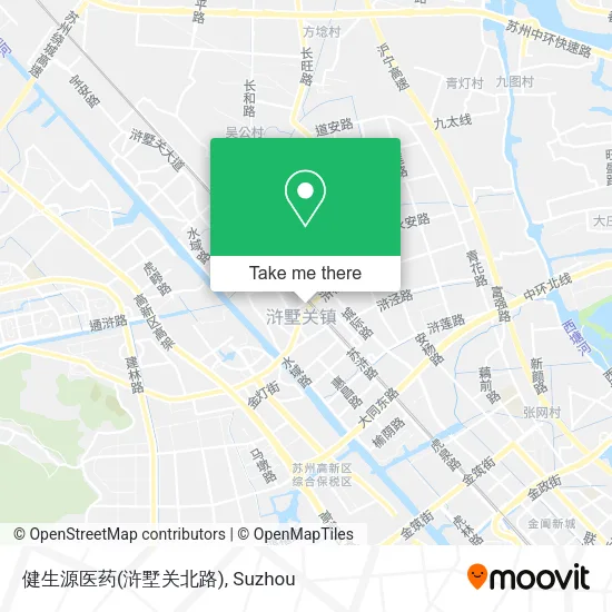 健生源医药(浒墅关北路) map