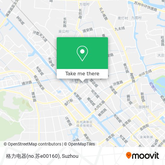 格力电器(no.苏e00160) map