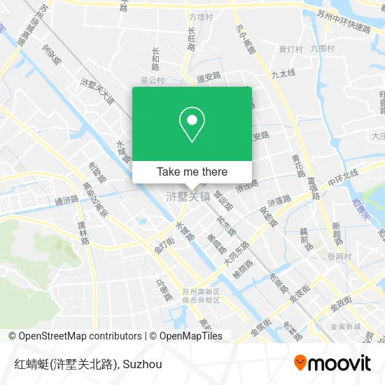 红蜻蜓(浒墅关北路) map