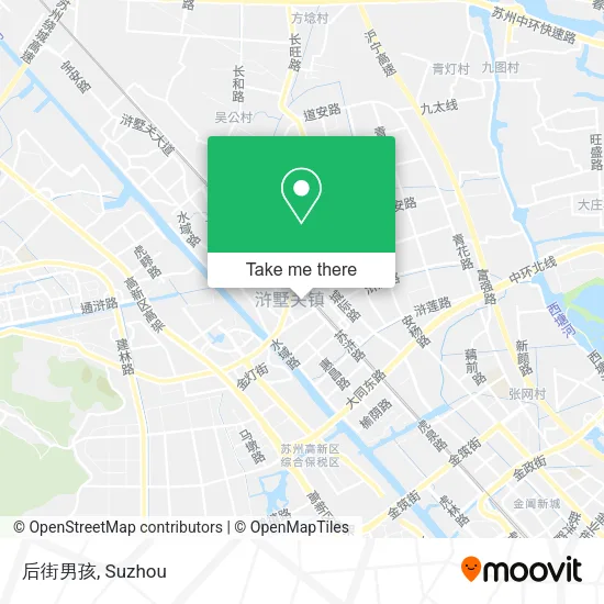 后街男孩 map
