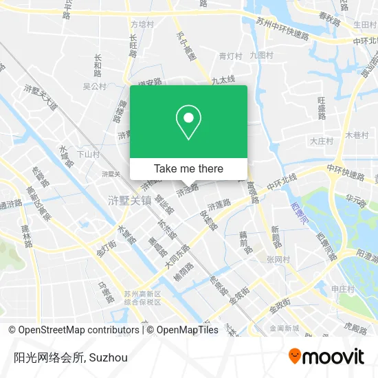 阳光网络会所 map