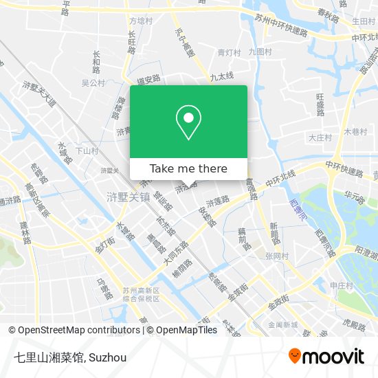 七里山湘菜馆 map