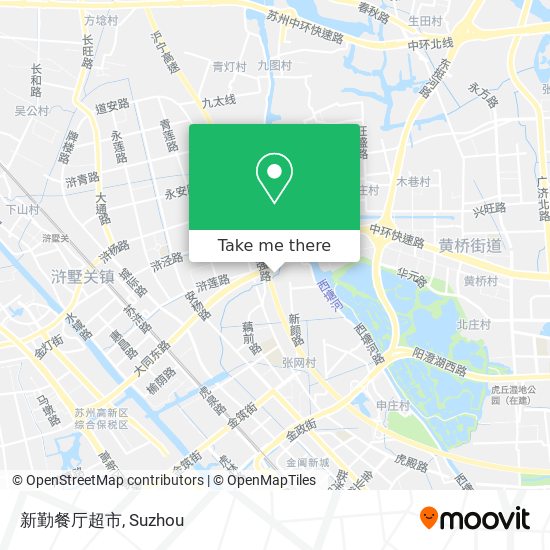 新勤餐厅超市 map