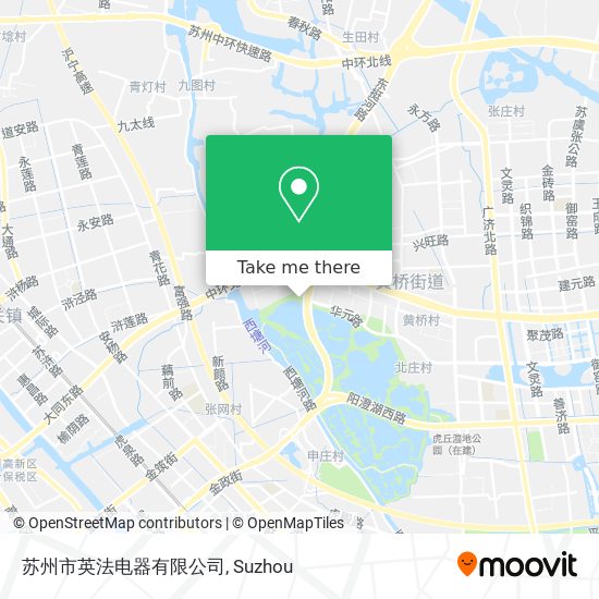 苏州市英法电器有限公司 map