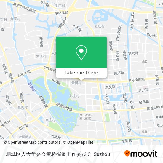 相城区人大常委会黄桥街道工作委员会 map