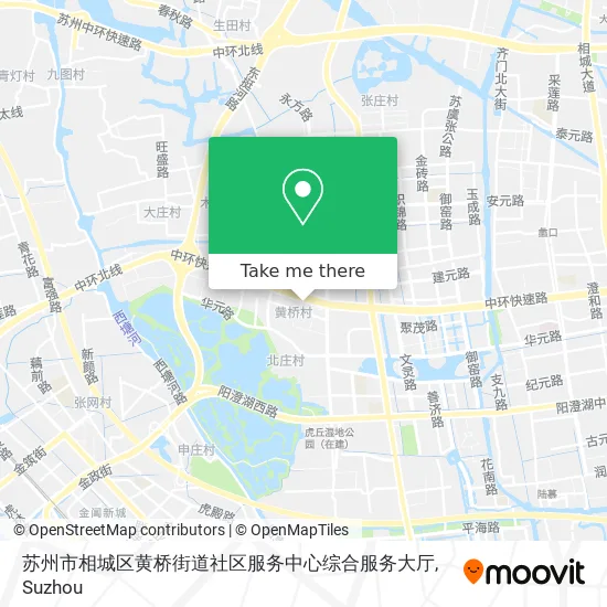 苏州市相城区黄桥街道社区服务中心综合服务大厅 map