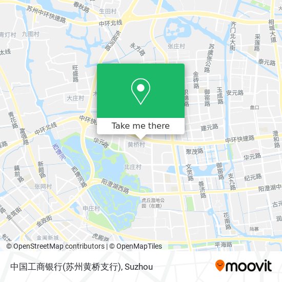 中国工商银行(苏州黄桥支行) map