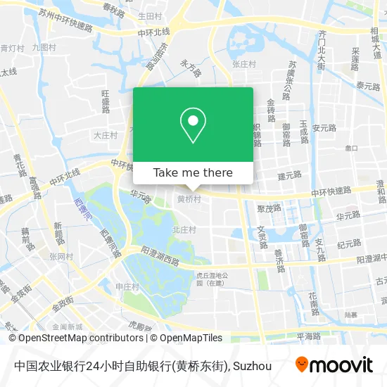 中国农业银行24小时自助银行(黄桥东街) map