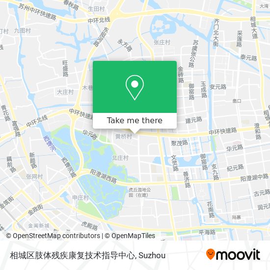 相城区肢体残疾康复技术指导中心 map