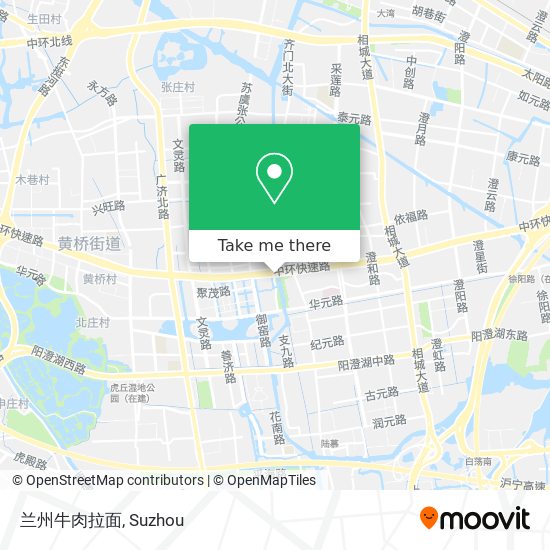 兰州牛肉拉面 map