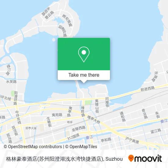 格林豪泰酒店(苏州阳澄湖浅水湾快捷酒店) map