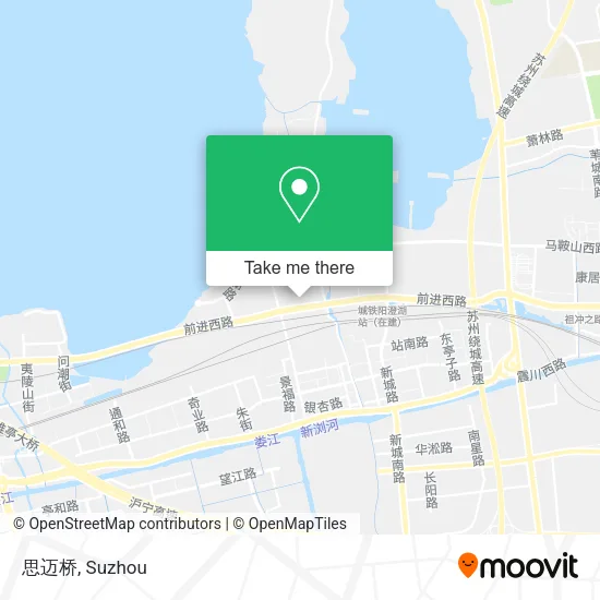 思迈桥 map
