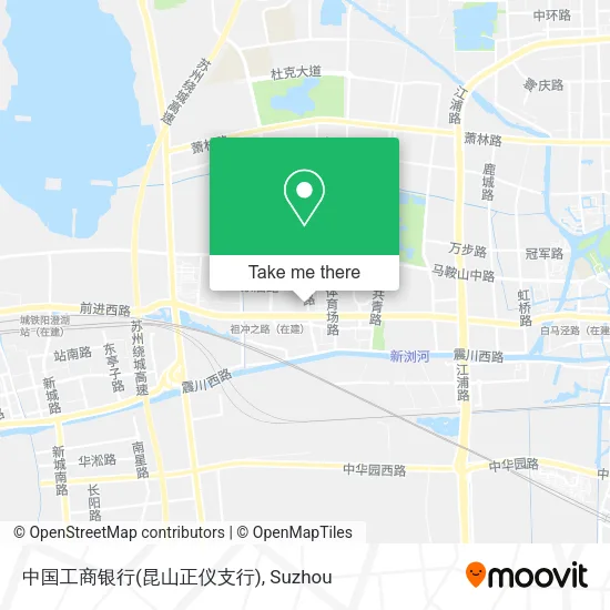 中国工商银行(昆山正仪支行) map