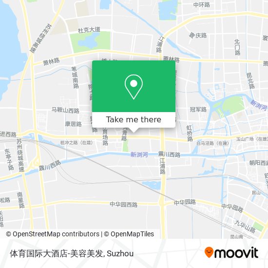 体育国际大酒店-美容美发 map