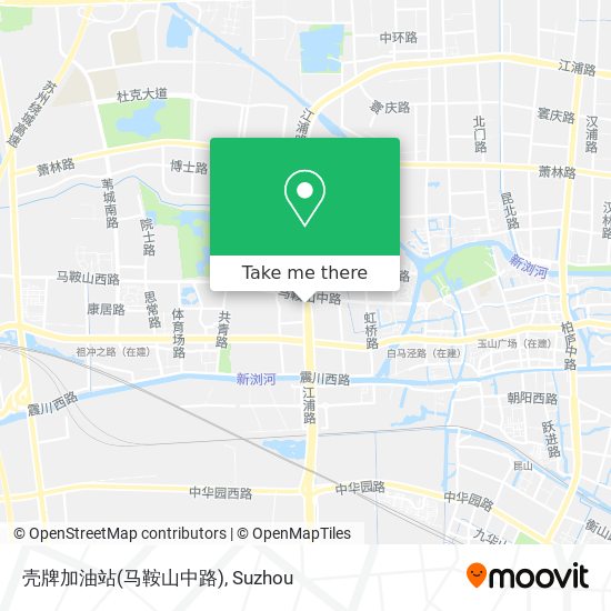 壳牌加油站(马鞍山中路) map