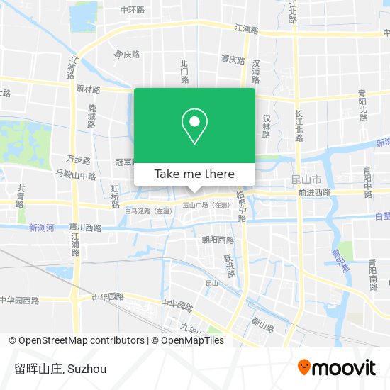 留晖山庄 map