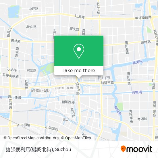 捷强便利店(樾阁北街) map