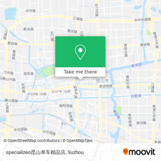 specializeo昆山单车精品店 map