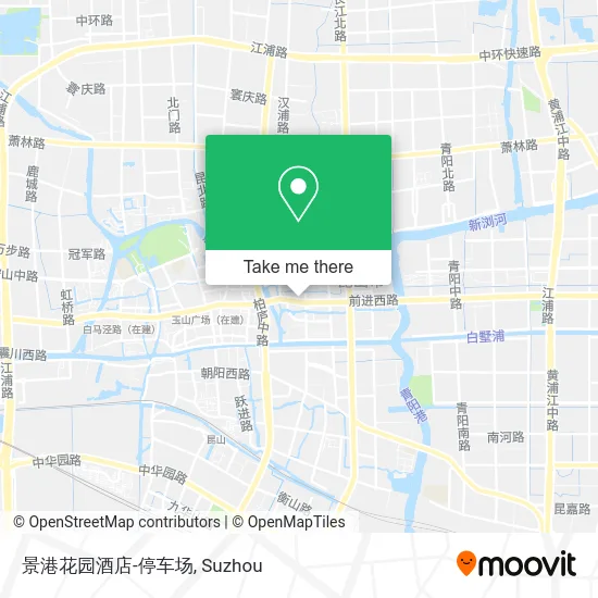 景港花园酒店-停车场 map