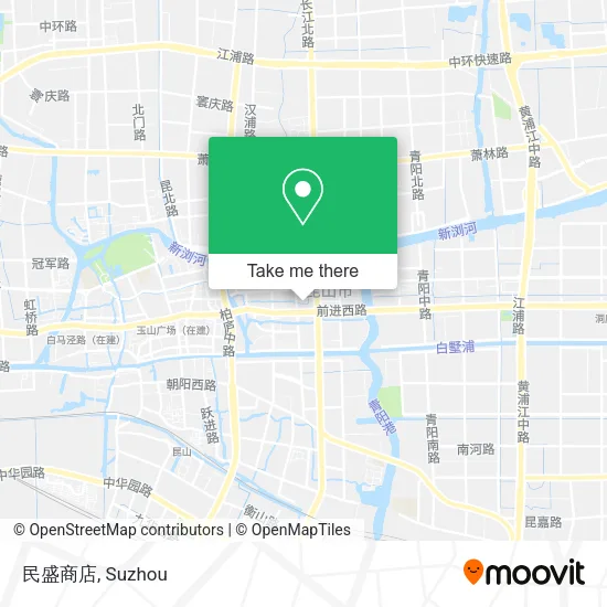 民盛商店 map