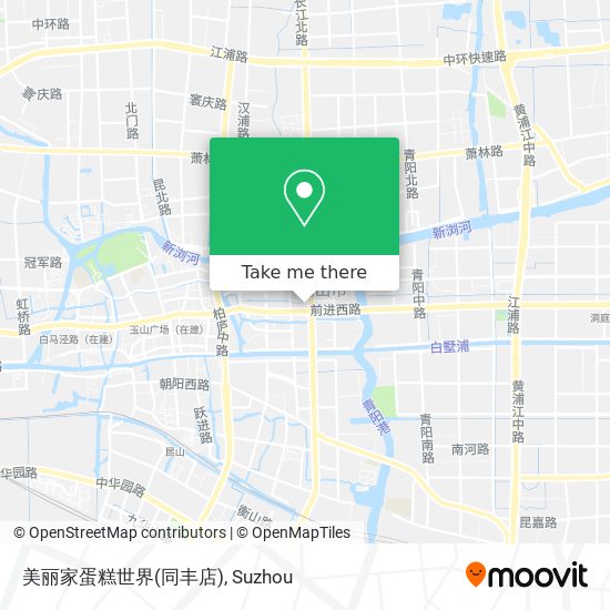 美丽家蛋糕世界(同丰店) map