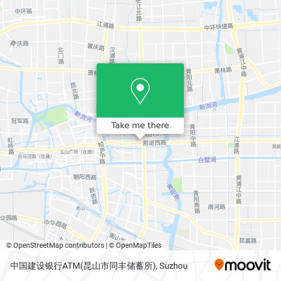 中国建设银行ATM(昆山市同丰储蓄所) map