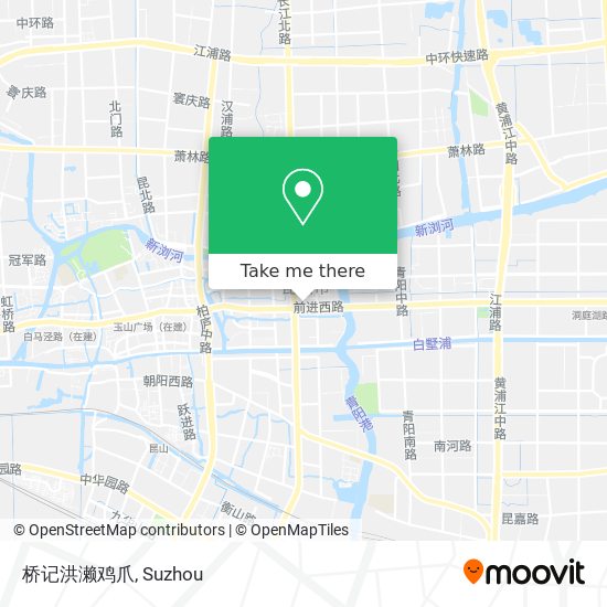 桥记洪濑鸡爪 map