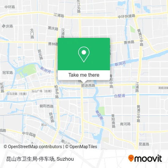 昆山市卫生局-停车场 map