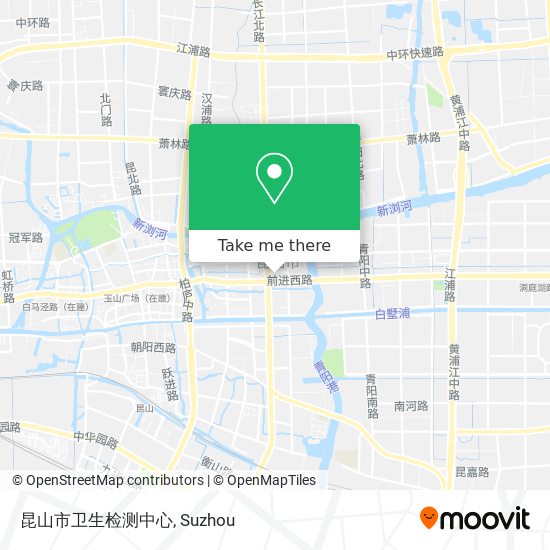昆山市卫生检测中心 map