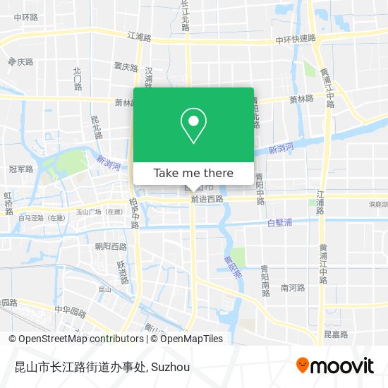 昆山市长江路街道办事处 map