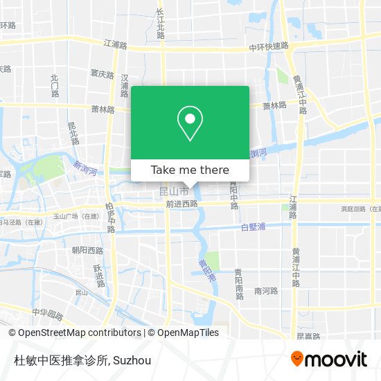杜敏中医推拿诊所 map