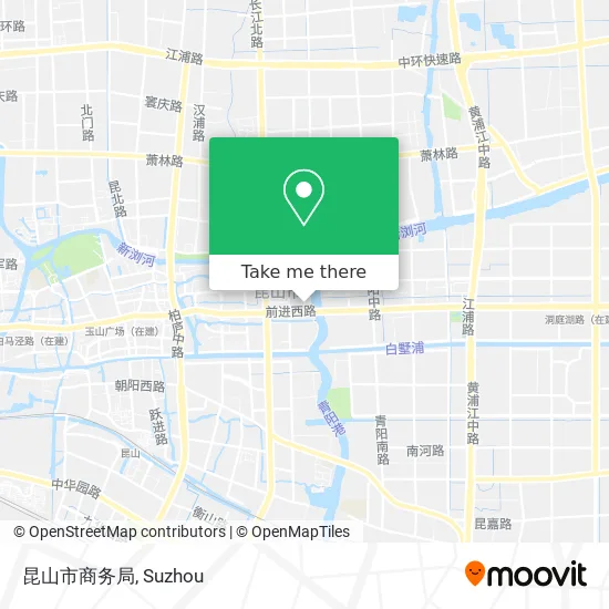 昆山市商务局 map