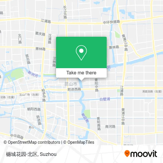樾城花园-北区 map